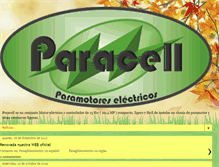 Tablet Screenshot of paramotorelectrico.com